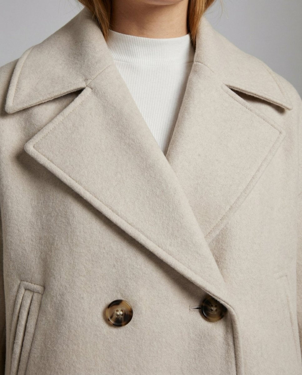 HARPER | Short jacket with double-breasted front - Liora Melbourne