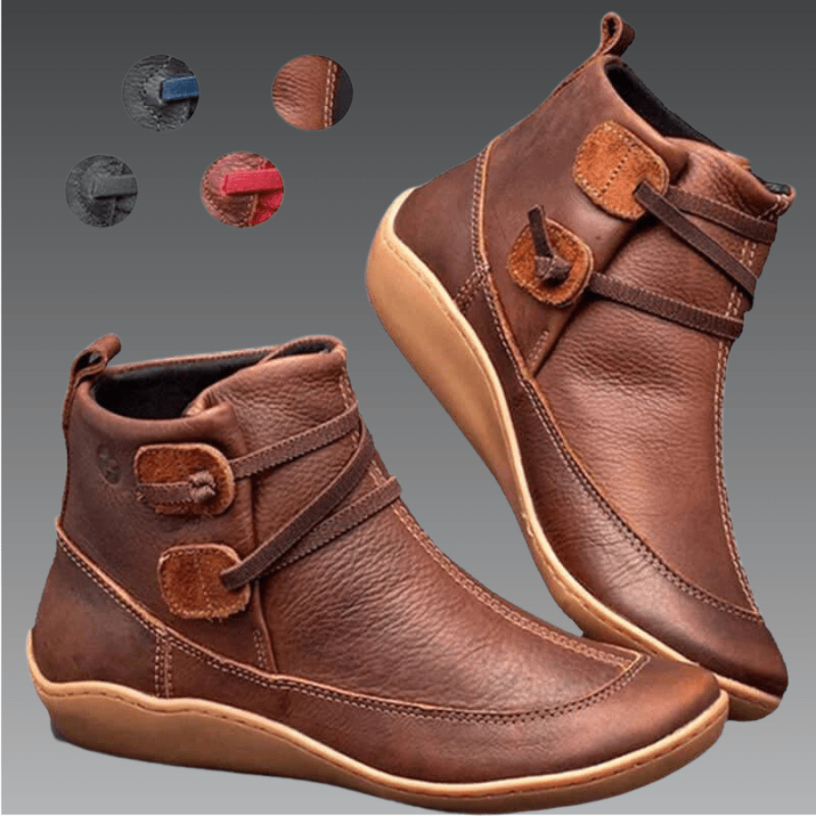 TIANA | Orthopedic boots in vegan leather - Liora Melbourne
