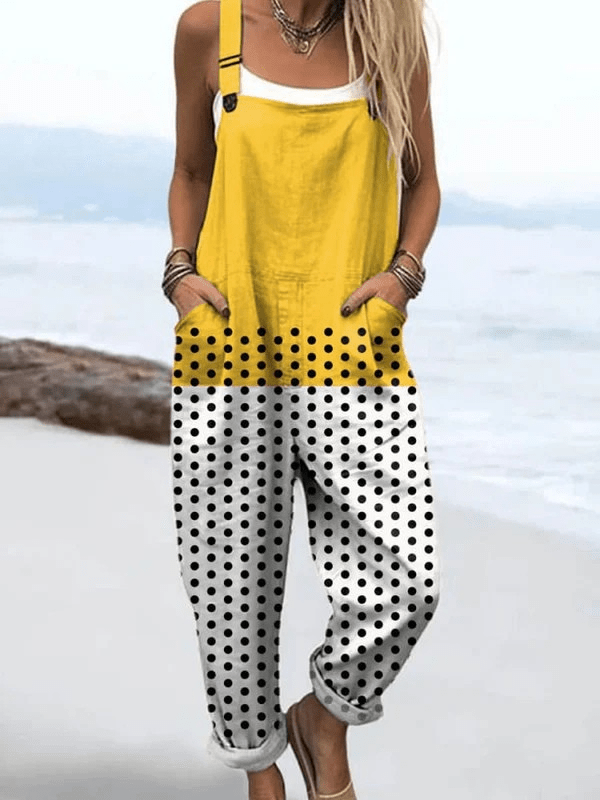 POPPY | Jumpsuit with polka dot print - Liora Melbourne