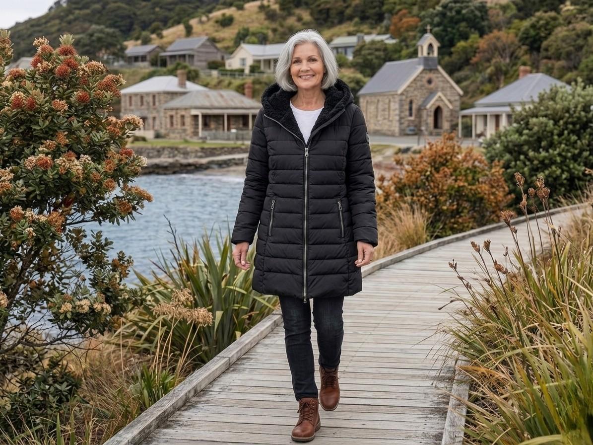 OLIVIA | Winter coat with quilted shell - Liora Melbourne