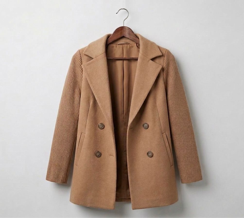 SASHA | Ribbed blazer coat - Liora Melbourne