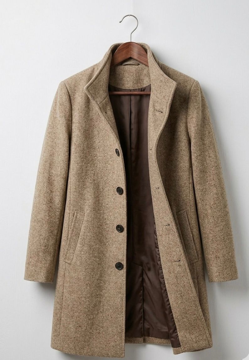 ADRIANA | Coat with wrap silhouette - Liora Melbourne