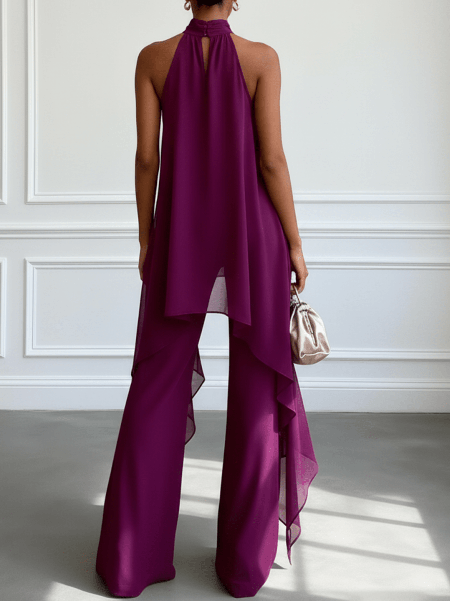 VIOLA | Set with halter top and pants - Liora Melbourne