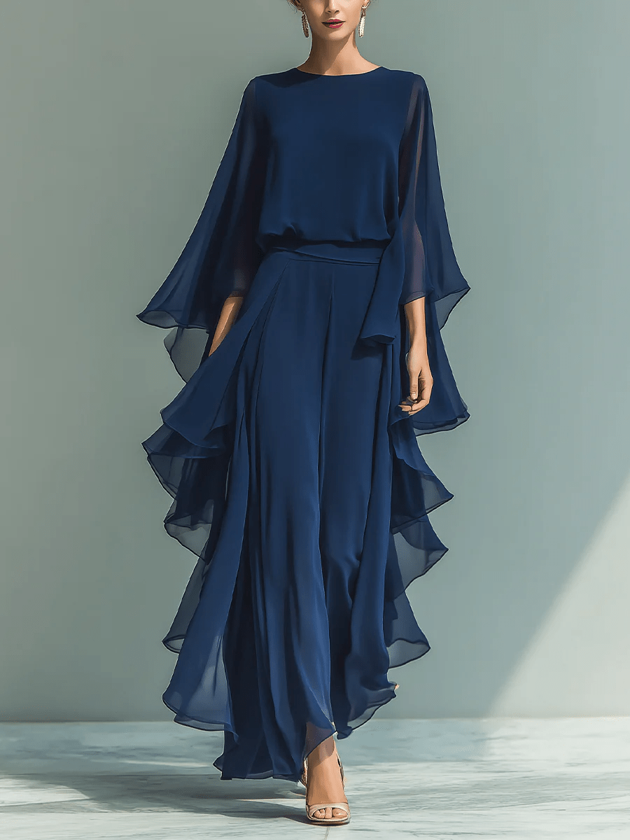 MICHAELA | Set with flared sleeves - Liora Melbourne