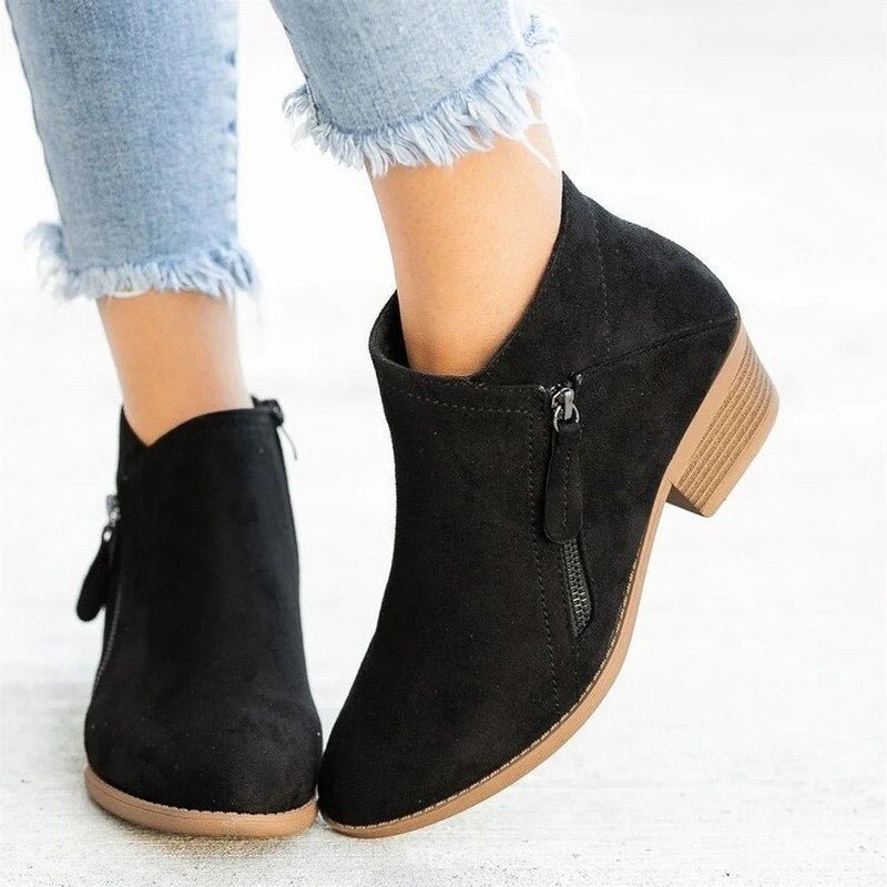 AMANDA | Orthopedic boots with wedge sole - Liora Melbourne