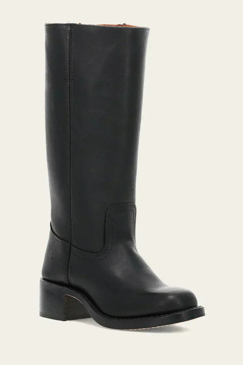JANE | Western boots with stacked block heel - Liora Melbourne