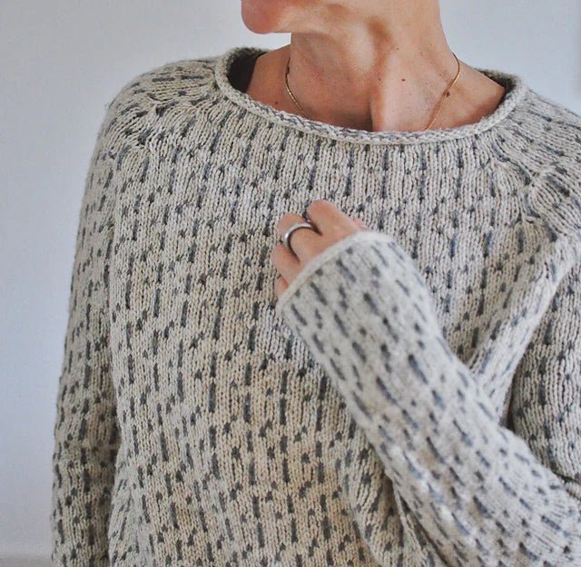 MATILDA | Knitted jumper with minimalist design - Liora Melbourne
