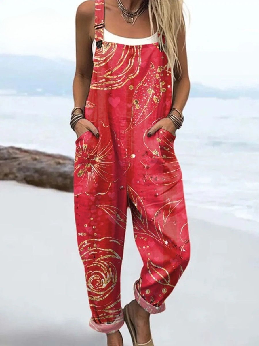 CHLOE | Jumpsuit with floral print - Liora Melbourne