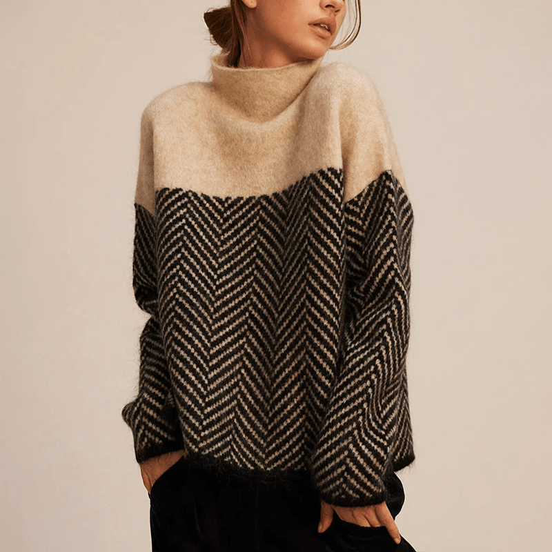 LALUNA | Soft-knit roll-neck jumper - Liora Melbourne