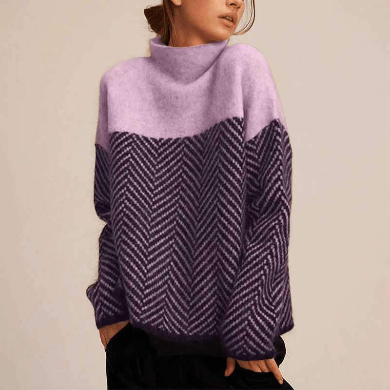 SCARLETT | Turtleneck jumper with soft knit - Liora Melbourne