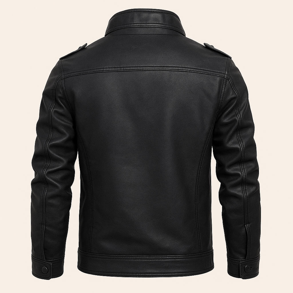 BONANZA | Moto jacket with stand collar
