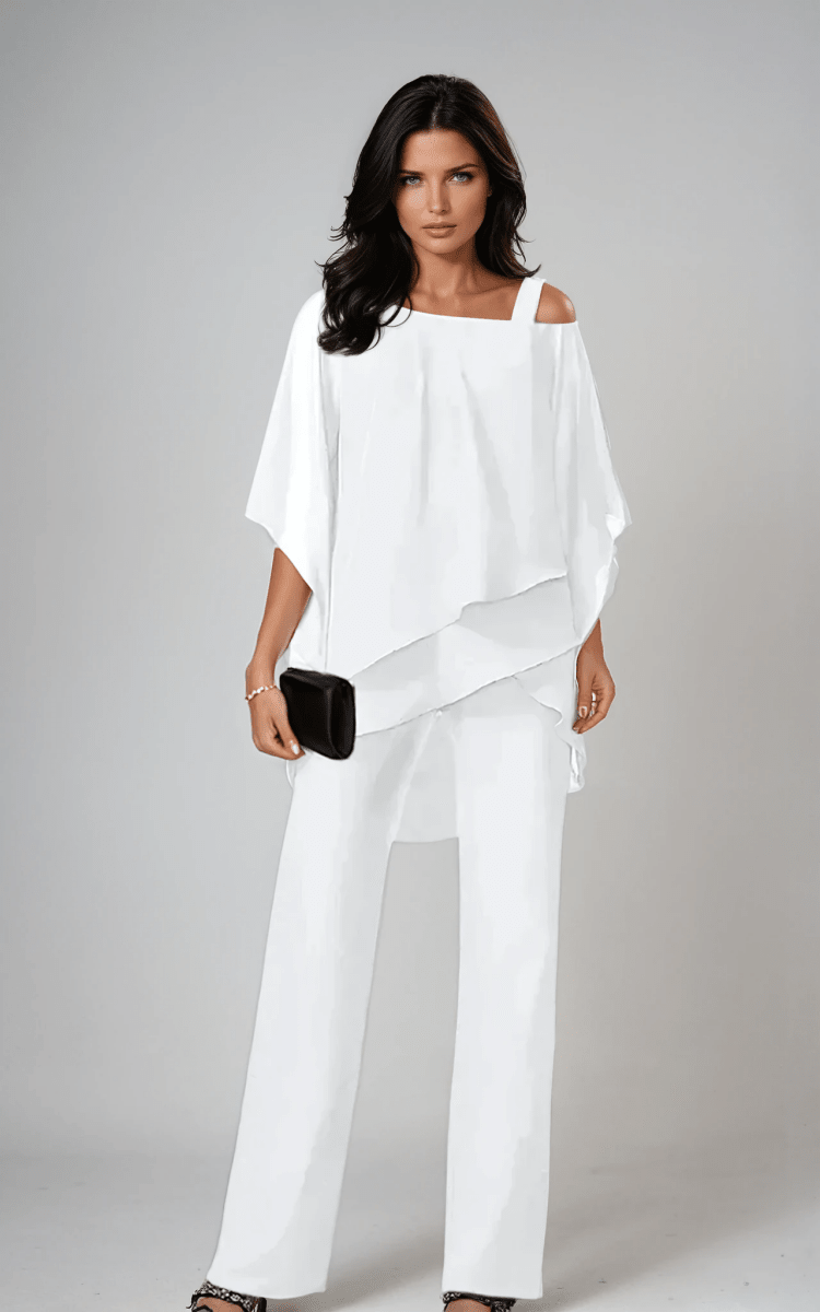 SCARLETT | Two-piece set with layered skirt - Liora Melbourne