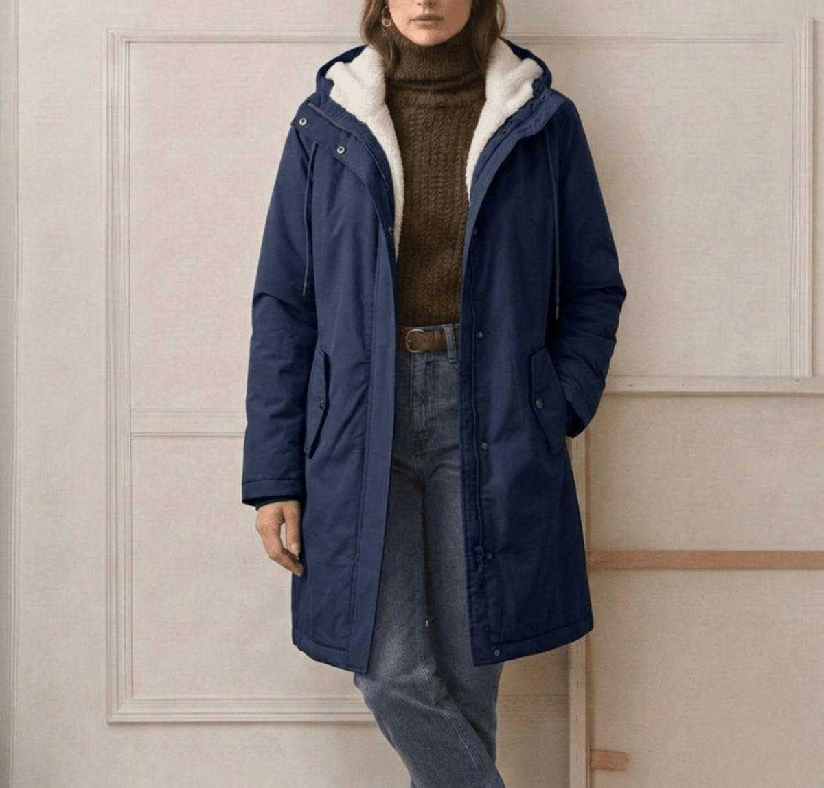 LEAH | Waterproof parka with fleece lining - Liora Melbourne
