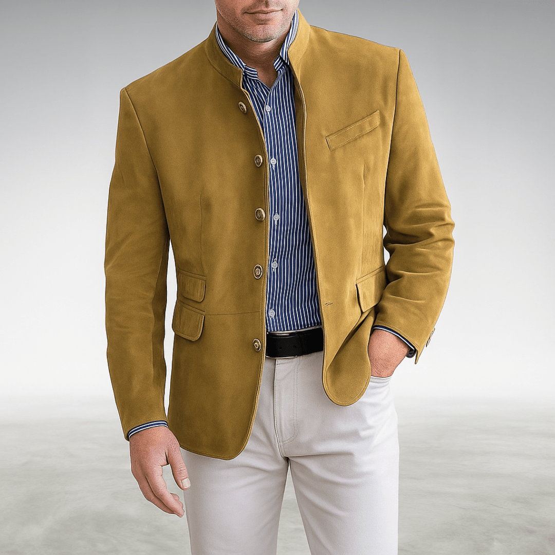 SILAS | Tailored blazer with notched lapel - Liora Melbourne