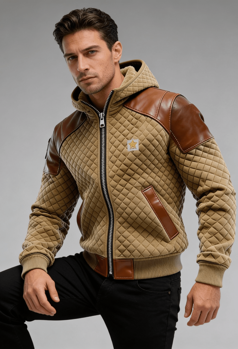 ADAM | Quilted jacket with hood - Liora Melbourne