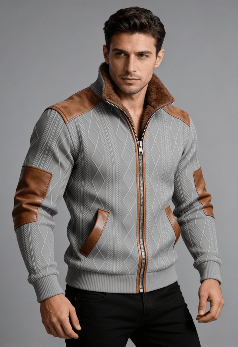 NOEL | Jacket with high collar - Liora Melbourne