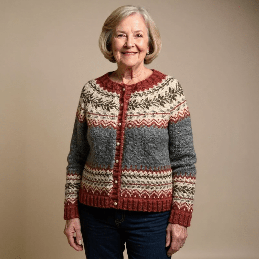 ATASHA | Handmade Icelandic cardigan - Liora Melbourne
