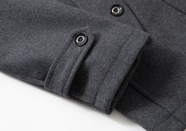 ARTHUR | Winter coat with button-zip closure - Liora Melbourne