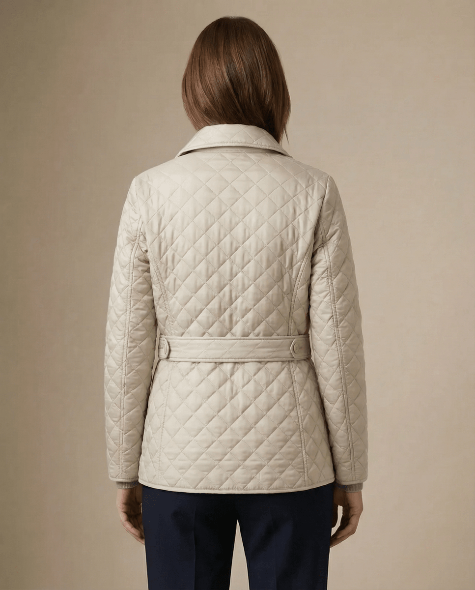 GRACE | Quilted jacket with button-up front - Liora Melbourne