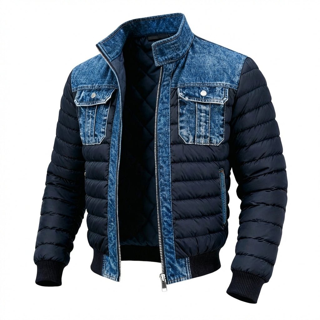 BLAKE | Denim jacket with quilted lining - Liora Melbourne