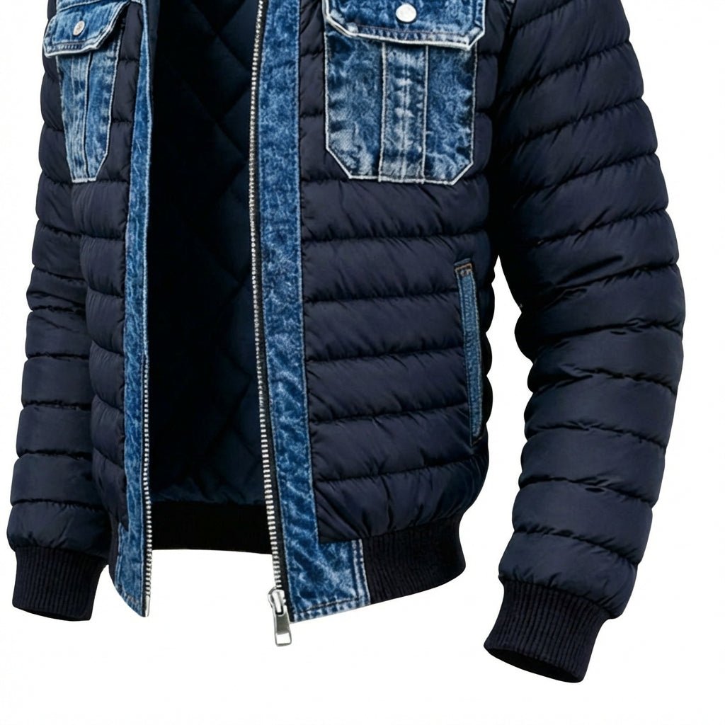 DYLAN | Denim jacket with quilted lining - Liora Melbourne