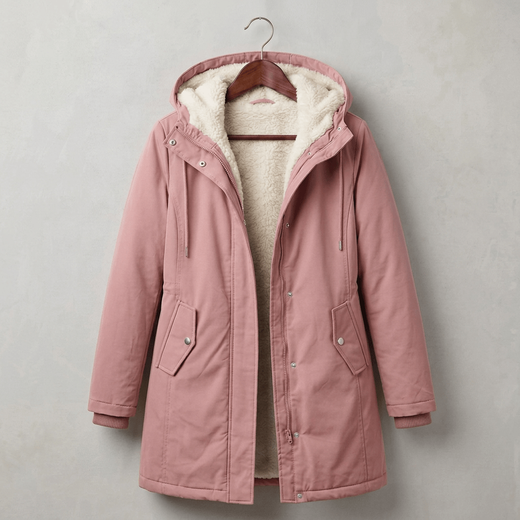 AMÉLIE | Long parka with fleece lining - Liora Melbourne