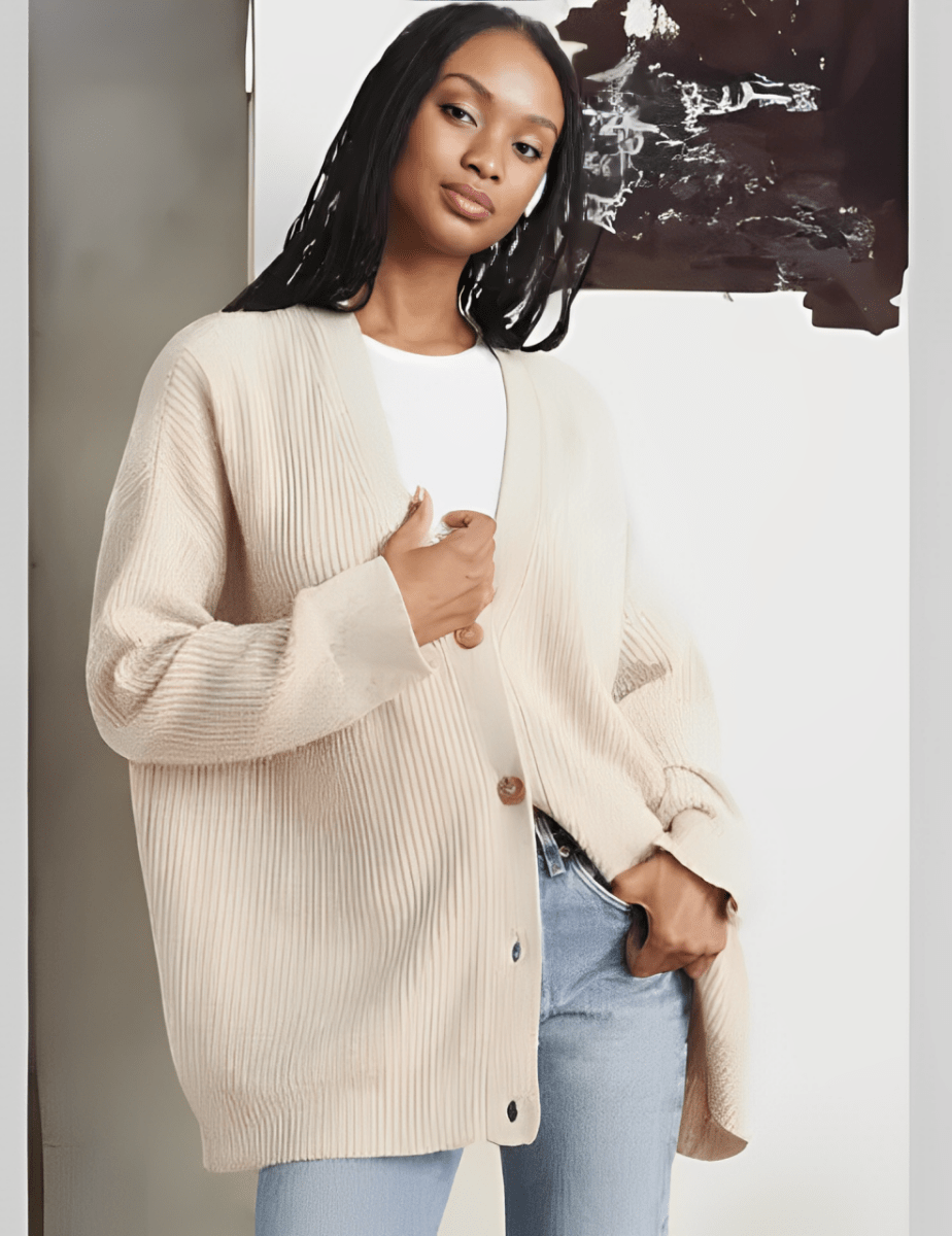 SIENNA | Cardigan with button closure - Liora Melbourne