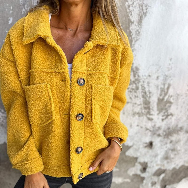 LUNA | Teddy jacket with pockets - Liora Melbourne
