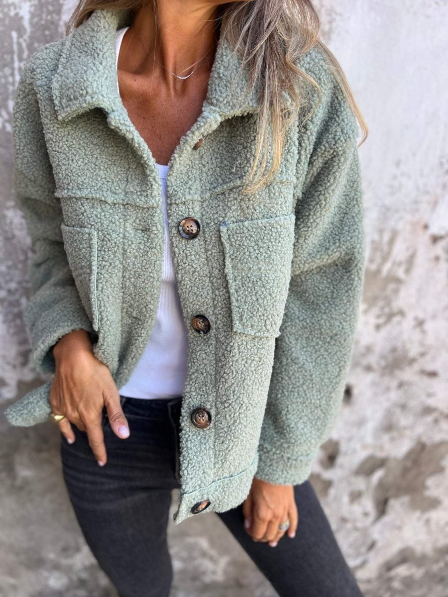 KEIRA | Autumn coat with lapel collar - Liora Melbourne