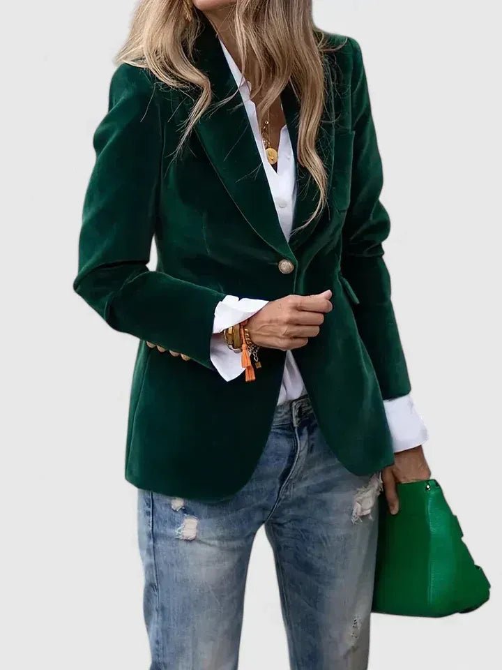 KENDALL | Blazer with gold buttons - Liora Melbourne