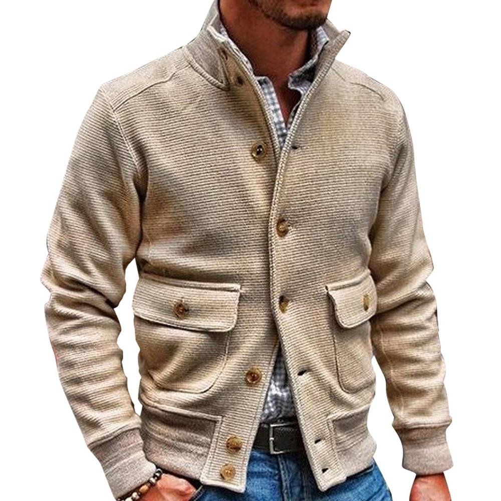 EVAN | Jacket with stand collar - Liora Melbourne