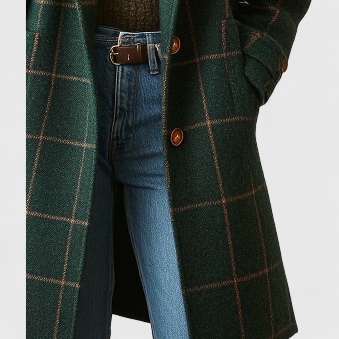 EDEN | Jacket with check pattern - Liora Melbourne