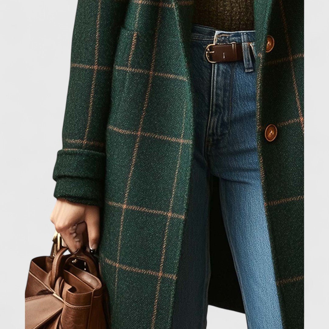 EDEN | Jacket with check pattern - Liora Melbourne