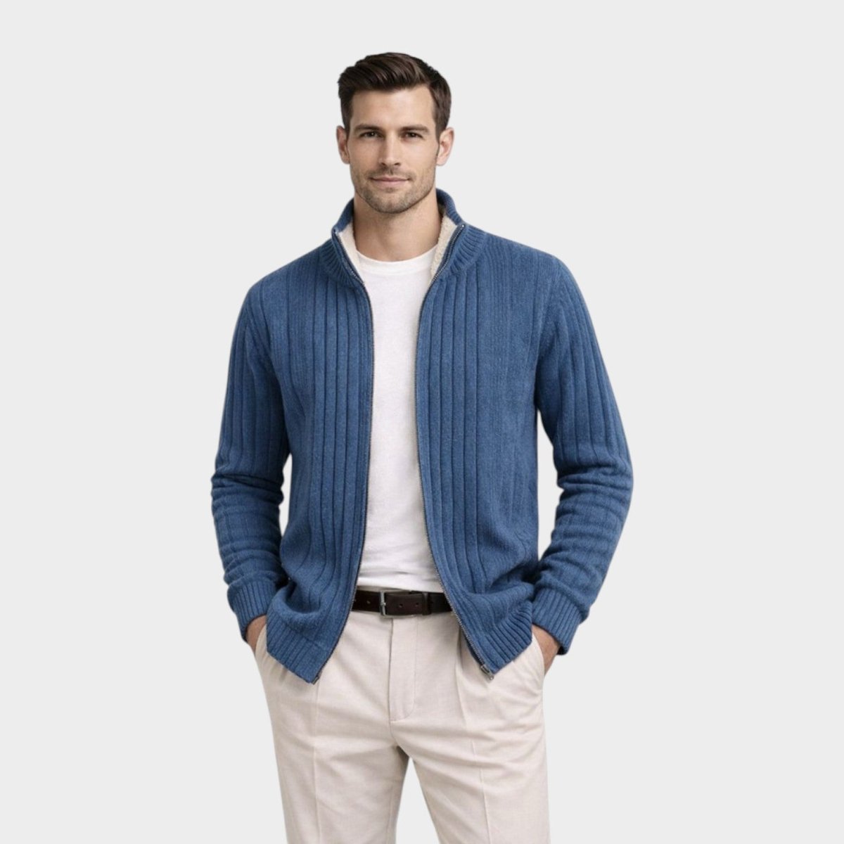 NOAH | Knit zip jumper - Liora Melbourne