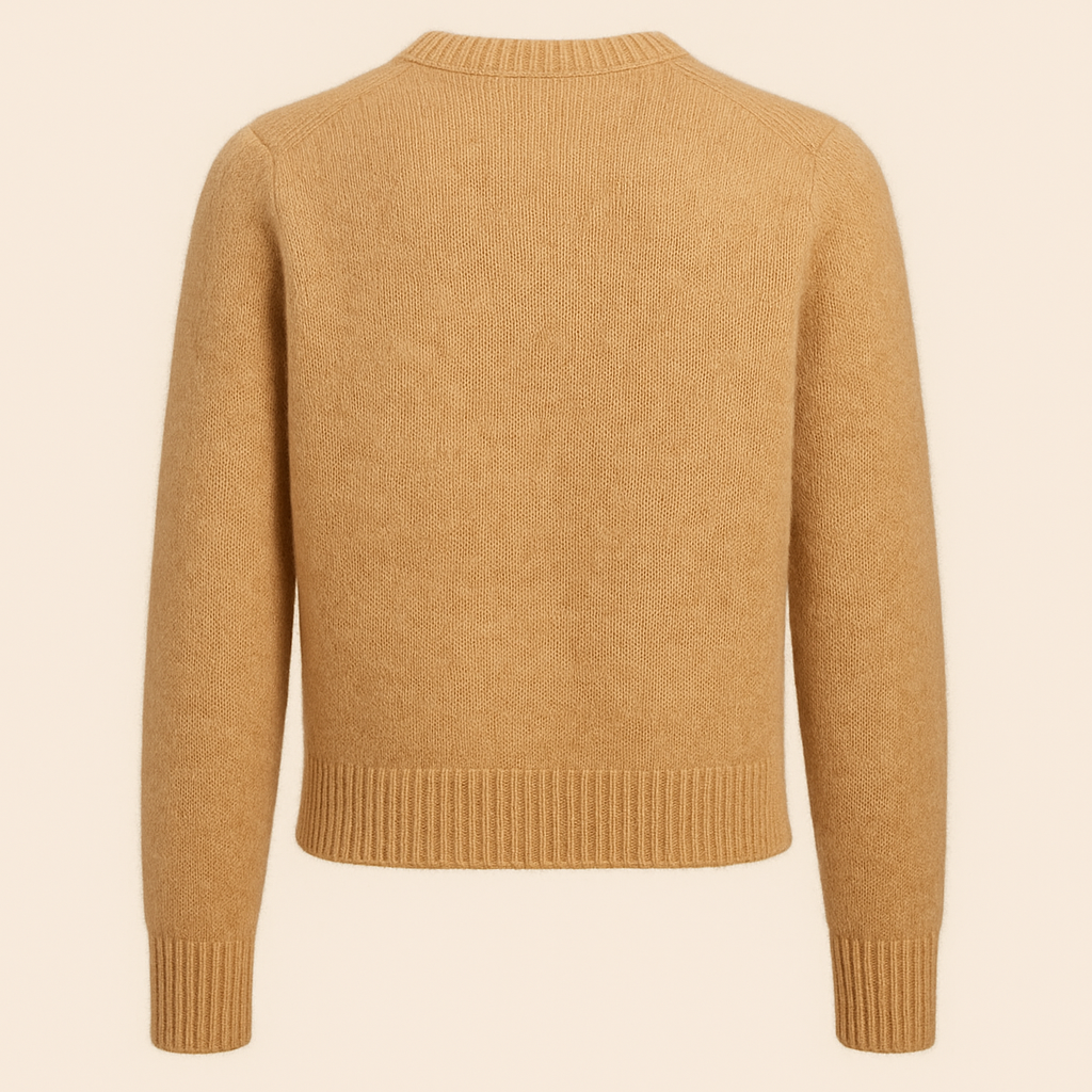 MORNINGTON | Button-front cardigan with ribbed trims - Liora Melbourne