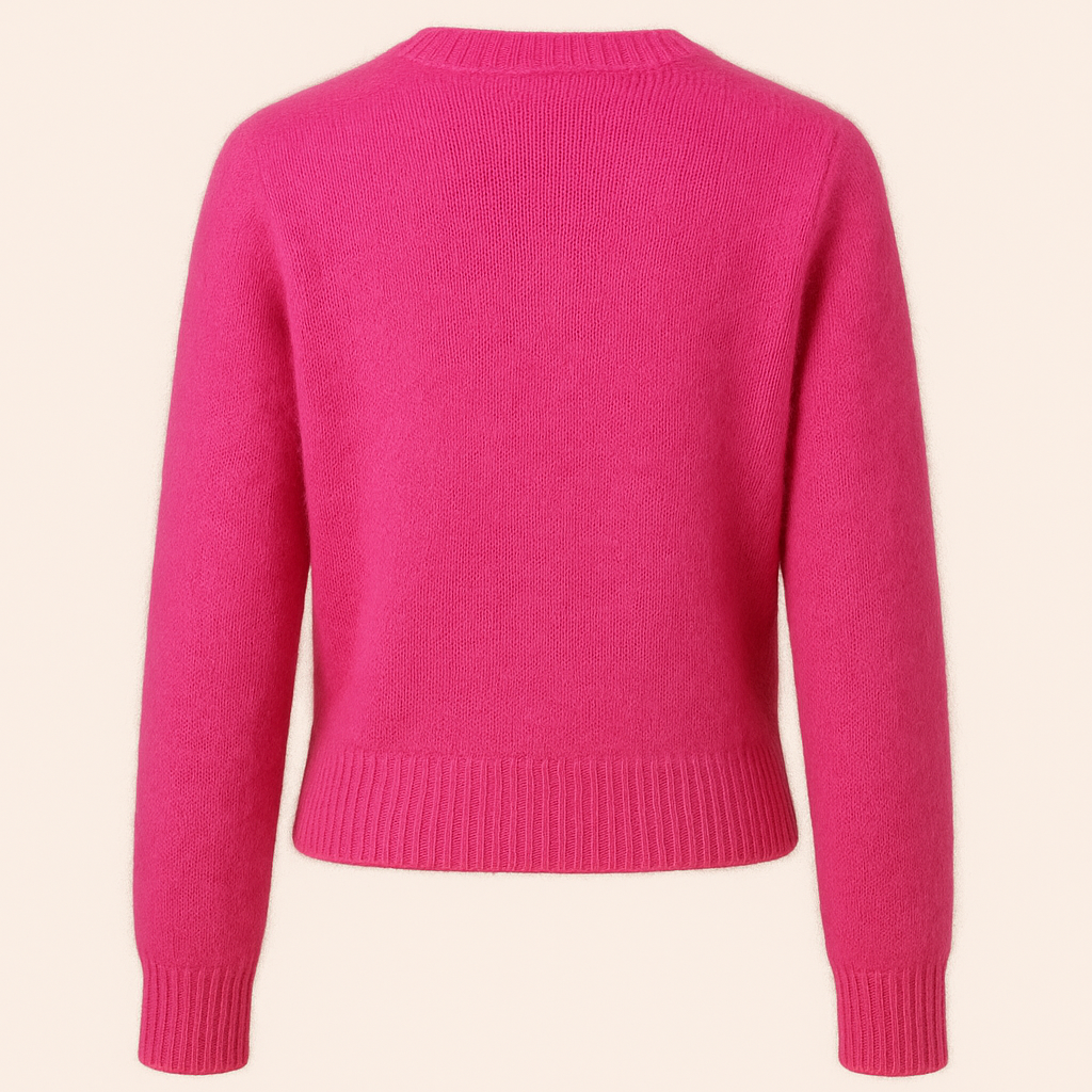 MORNINGTON | Button-front cardigan with ribbed trims - Liora Melbourne