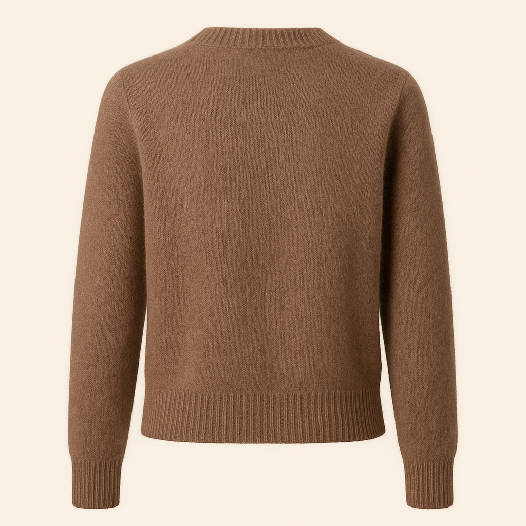 MORNINGTON | Button-front cardigan with ribbed trims - Liora Melbourne