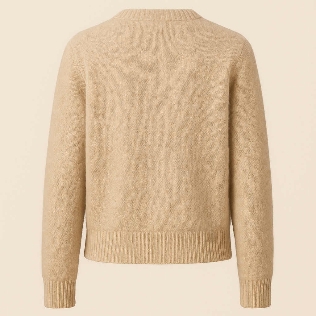 MIA | Button-front cardigan with ribbed trim - Liora Melbourne