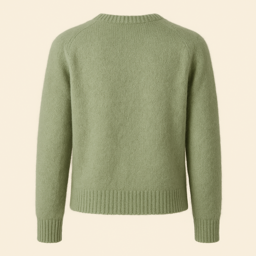 MORNINGTON | Button-front cardigan with ribbed trims - Liora Melbourne