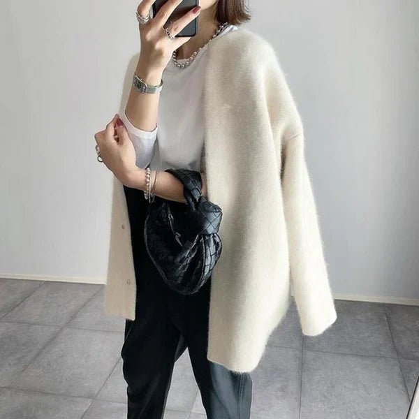 ELSIE | Cardigan with button front - Liora Melbourne