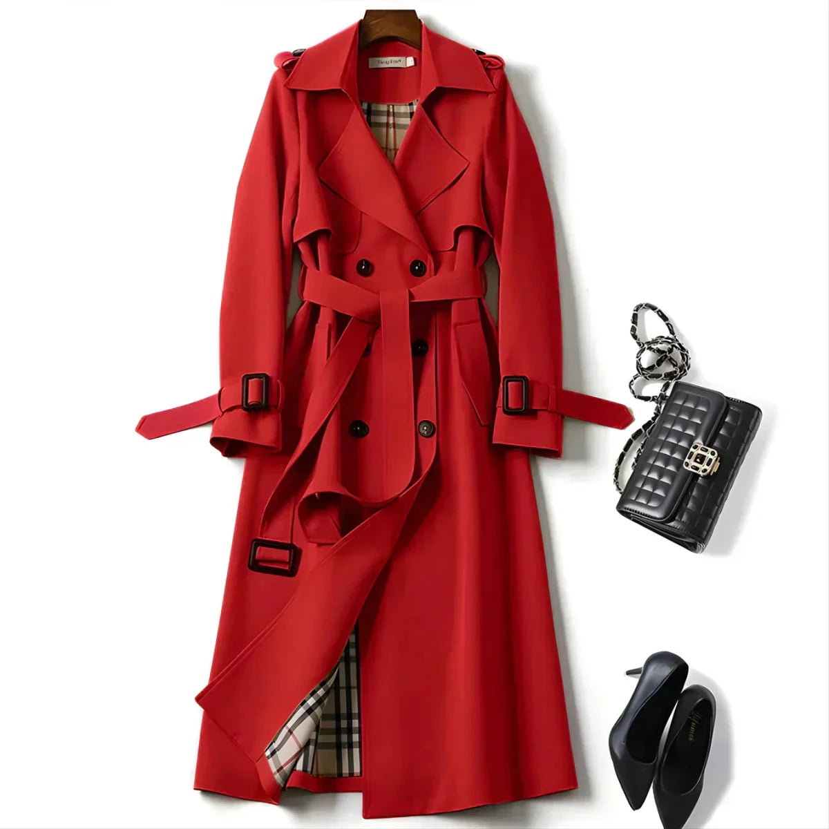 HARPER | Trench coat with structured cut - Liora Melbourne