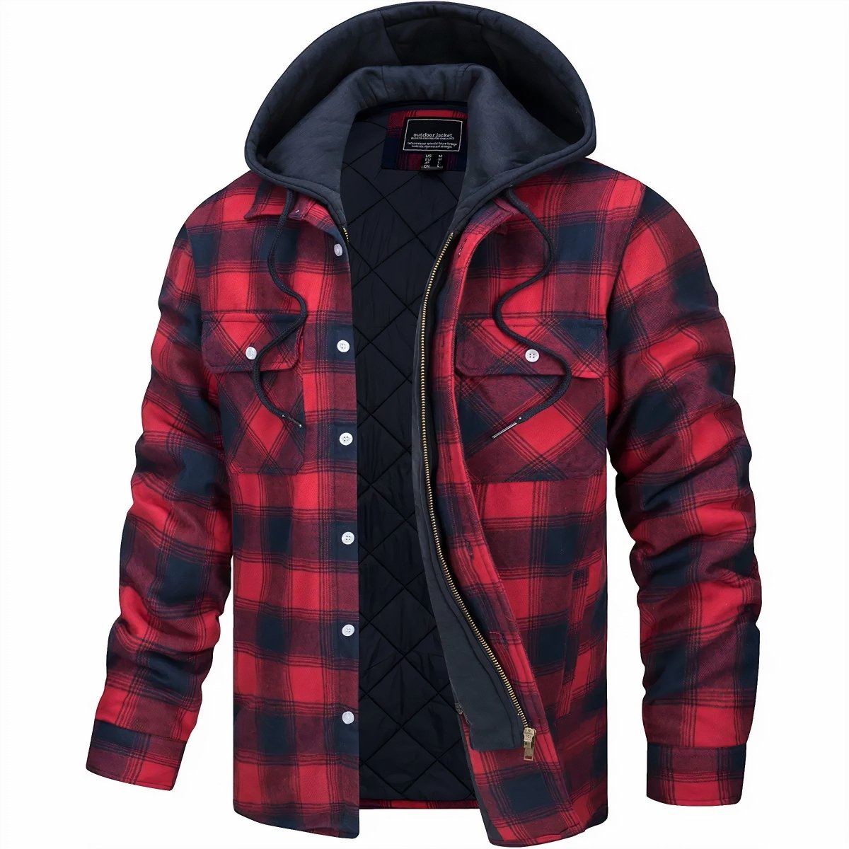 OLIVIA | Jacket with check pattern - Liora Melbourne