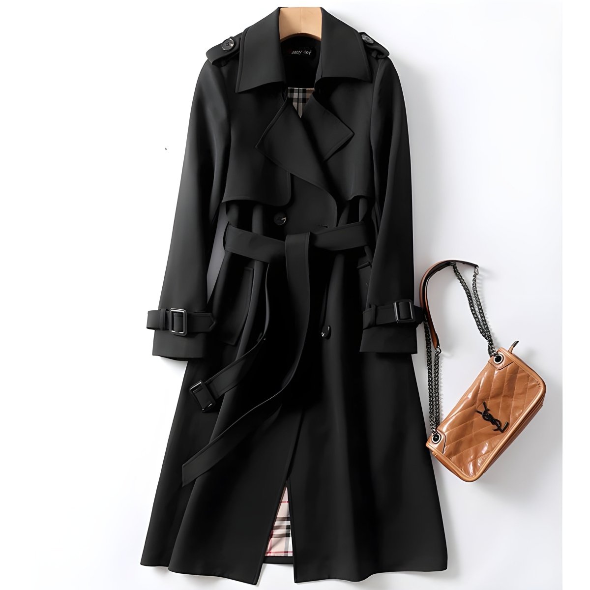 HARPER | Trench coat with structured cut - Liora Melbourne